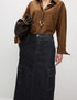 Marks & Spencer "Denim Midi Cargo Skirt"